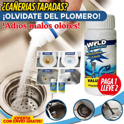 2x1 Destapa cañerías 250mL